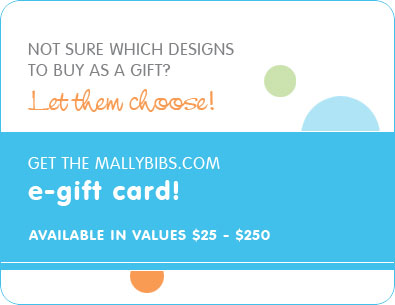 Introducing the mallybibs.com e-gift card!